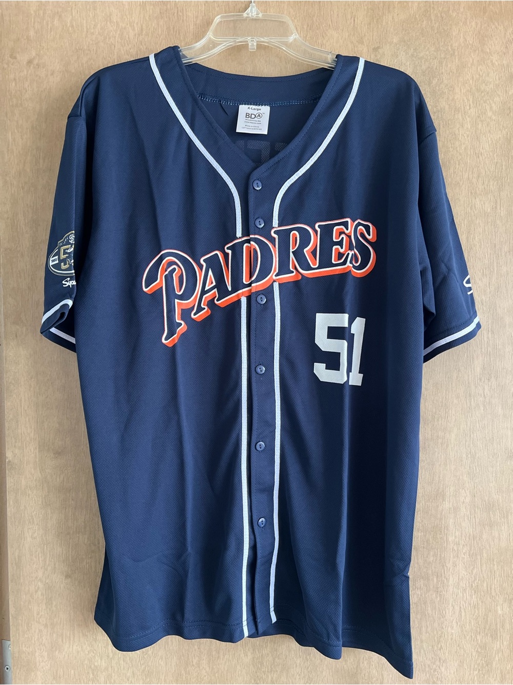 Padres Jersey Trevor Hoffman #51 - Sycuan Gift at Petco Park